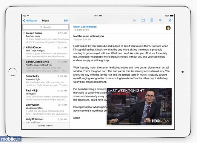 iOS 9 - آی&zwnj;او&zwnj;اس 9