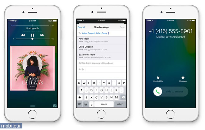 iOS 9 - آی&zwnj;او&zwnj;اس 9